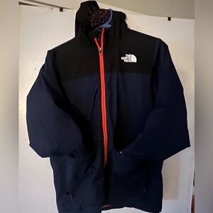 The North Face Blue and Black Performance Jacket